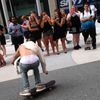 Photos: Justin Bieber, More Butt Than Man, Skateboards Poorly In Midtown